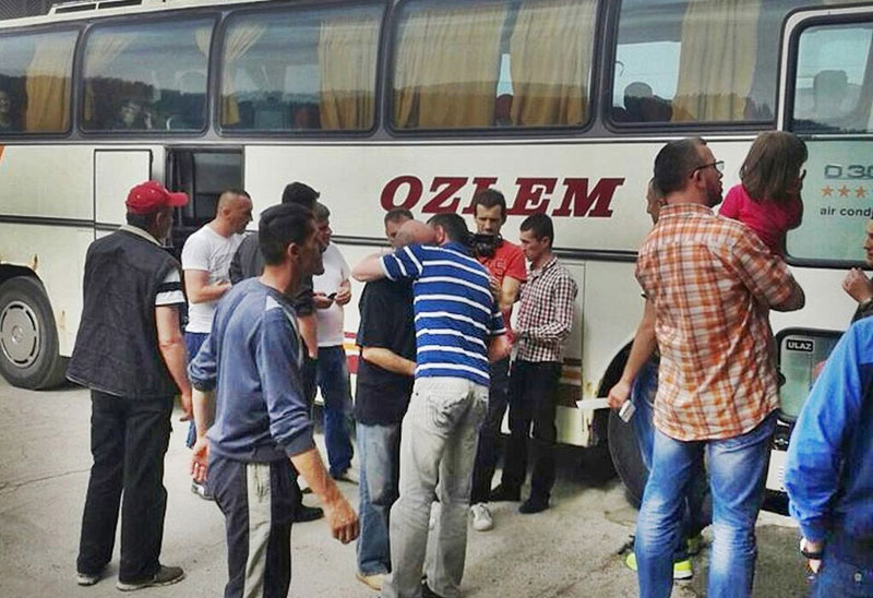 Сеоба тресе север Црне Горе