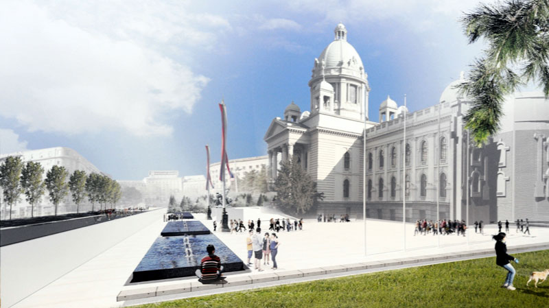 Београд: Руше стакленац, ничу пешачке зоне