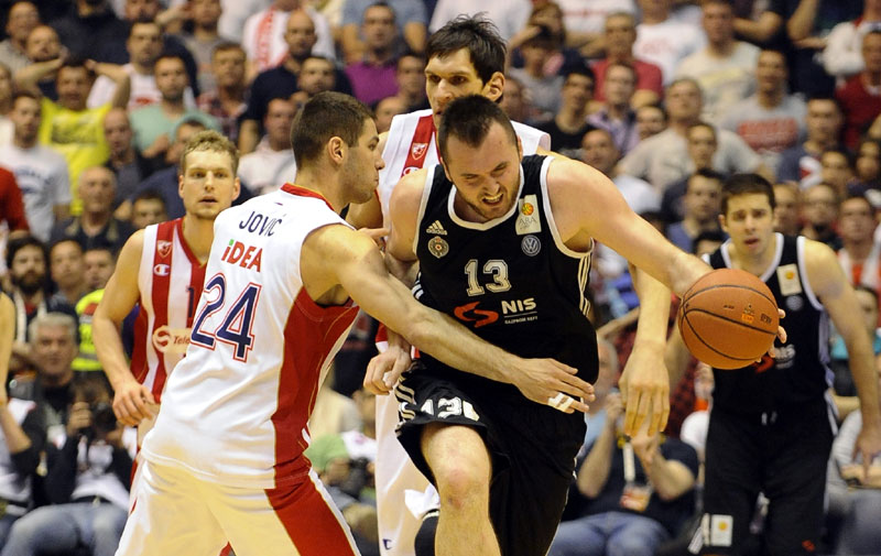 Црвена звезда - Партизан 92:76 (крај)