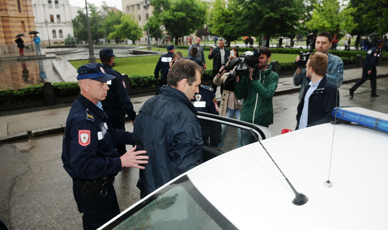 Бањалука: Ухапшен Токић, махао заставом Армије БиХ