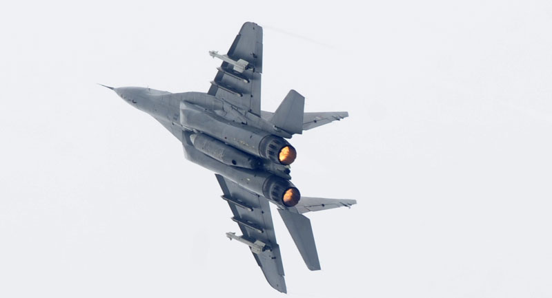 Панчево: Војни миг током редовног увежбавања, пробио звучни зид