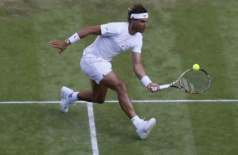 Шок на Вимблдону, Браун елиминисао Надала