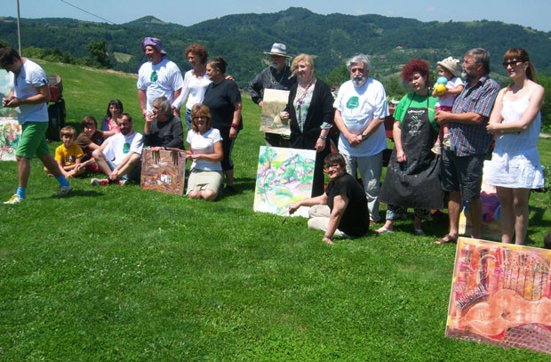Етно-кућа Завичај домаћин међународне сликарске колоније