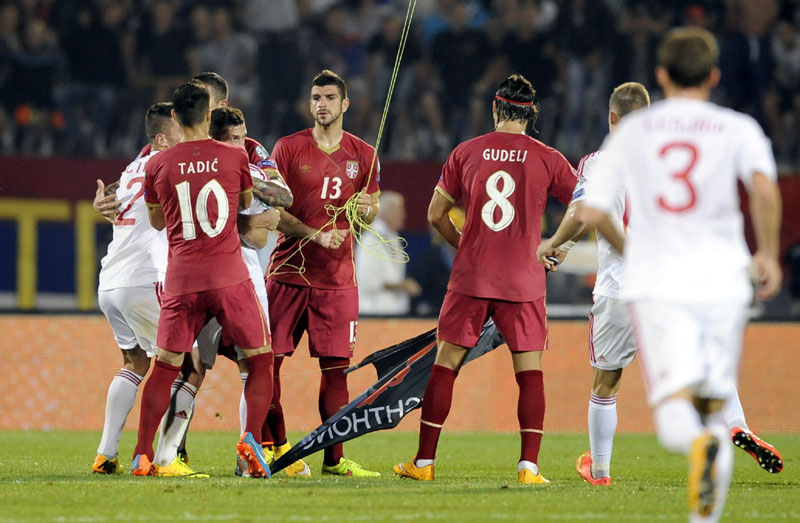 УЕФА потврдила одузимање бодова Србији