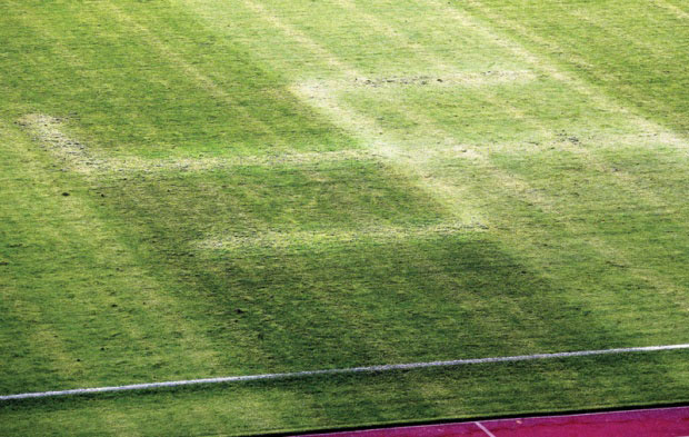 Уклоњен кукасти крст са стадиона Хајдука