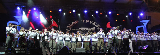 Победник 55. Сабора трубача у Гучи Саша Крстић