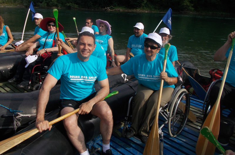 Oдржана трка у рафтинг веслању, учествовао и Вулин