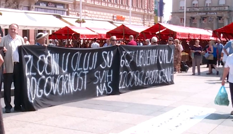 Загреб: Почаст НВО жртвама Олује, сутра парада, у среду манифестације у Книну