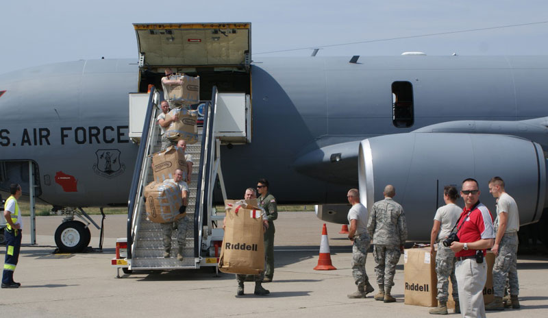 Војни авион САД слетео у Сурчин