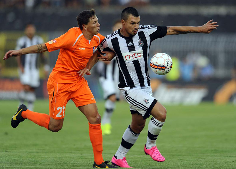 Партизан у зауставном времену до три бода против Спартака