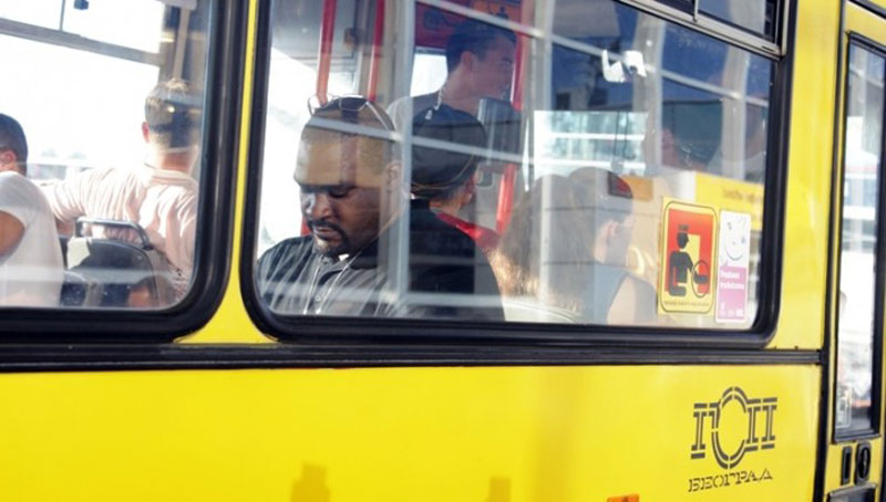 Скорцианитис се са аеродрома возио градским превозом