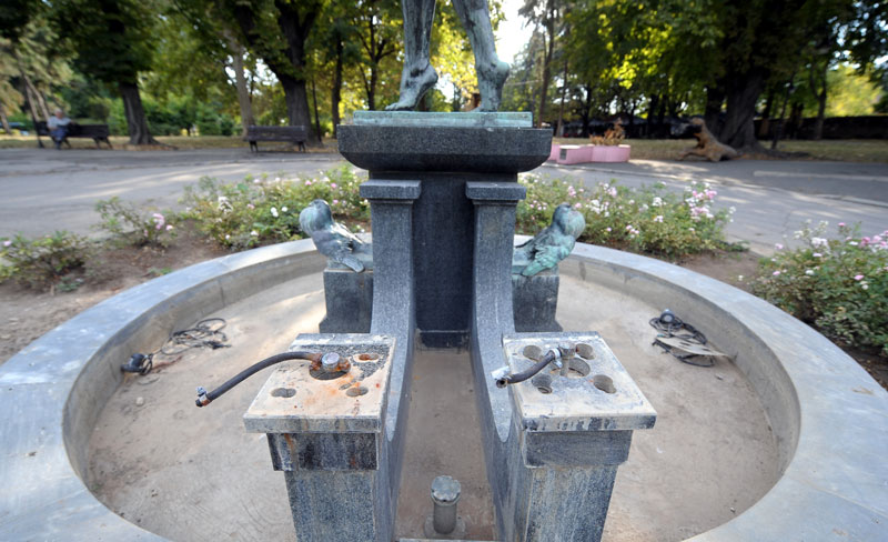 Бронзани голубови са Калемегдана пронађени неоштећени