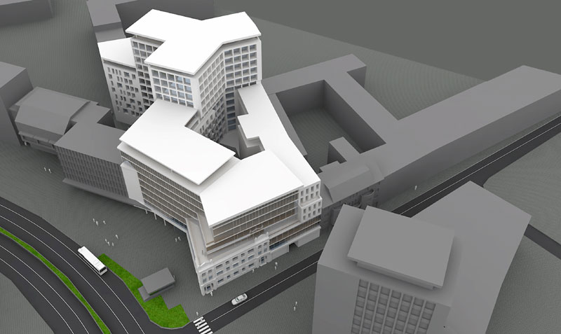 Вишеспратница од 45.000 квадратних метара у центру Новог Сада