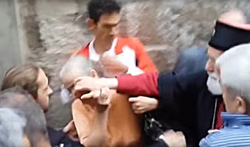 Жена коју је ударио митрополит ЦПЦ: Као да ме је ђаво дотакао