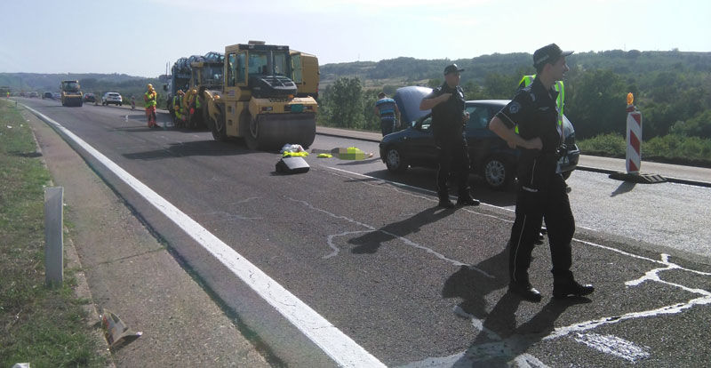 Хорор: Ваљак прегазио човека!