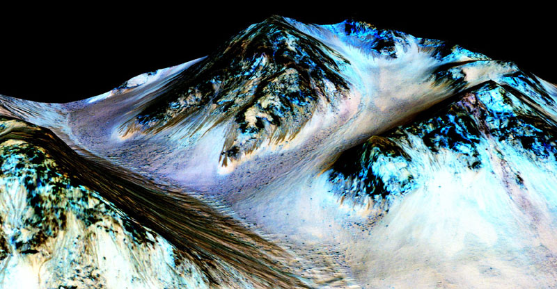 НАСА ПОТВРДИЛА: Потоци воде на Марсу (ВИДЕО)