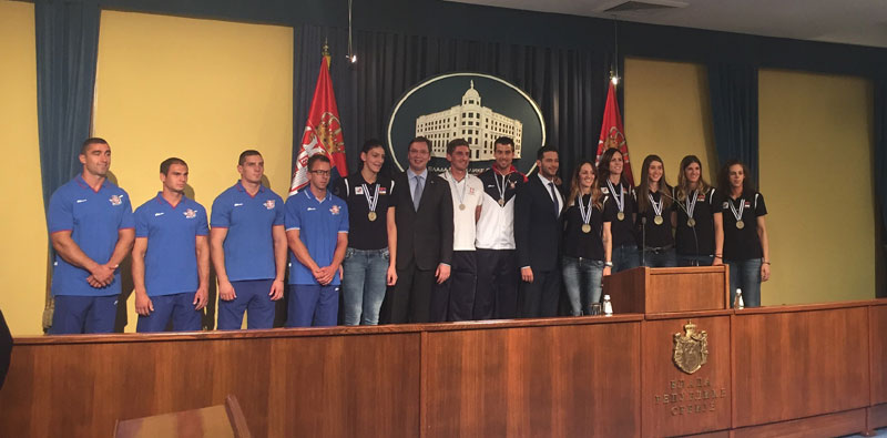 Вучић и Удовичић примили спортисте који су нас недавно обрадовали и дали обећање: За злато у Рију 50.000 евра награда!