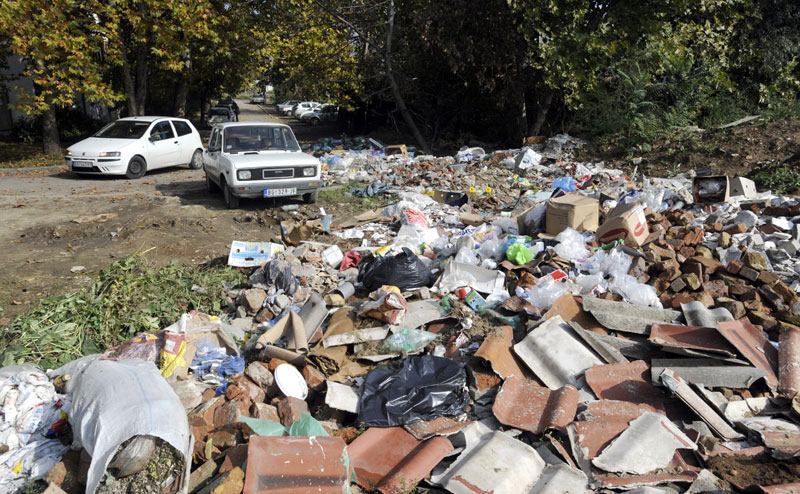 Поред дома здравља и мртве животиње?! 