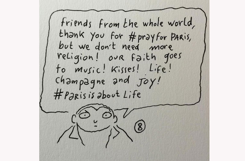 Шарли Ебдо: Тероризам није наш непријатељ; Не треба нам више религија