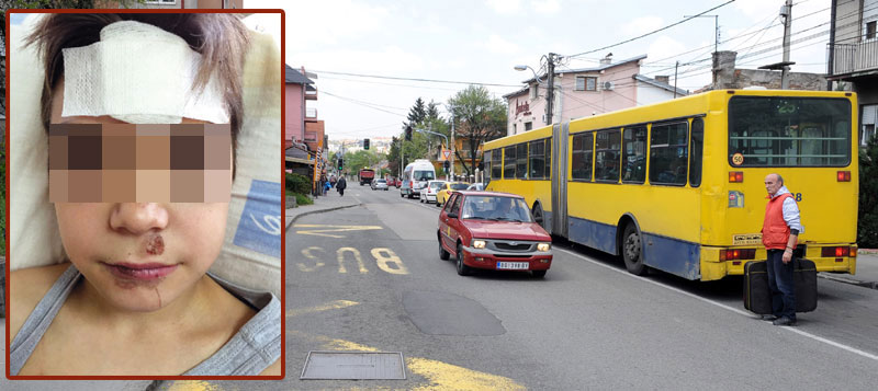 Возач ГСП: Жао ми је детета, али нисам крив