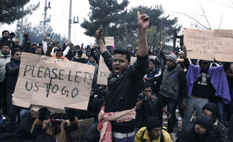 Из Македоније пролазе и илегалаци