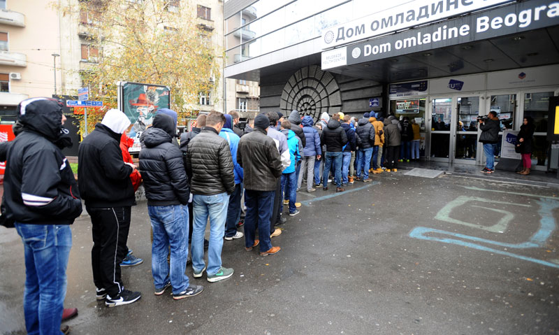 Звезда: Карте за Химки у продаји од четвртка, на благајнама 2700 улазница