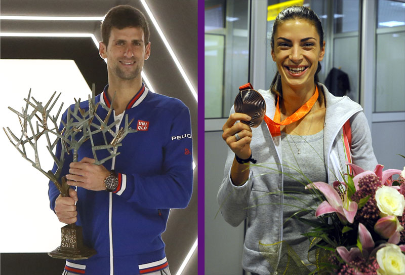 ОКС изабрао најбоље: Ђоковић, Шпановићева, ватерполисти, кошаркашице...