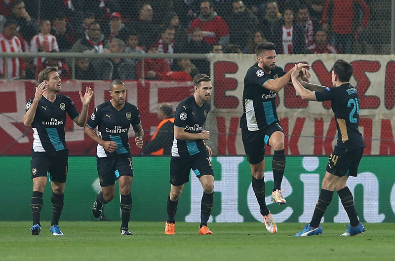 Лига шампиона: Жиру расплакао Пиреј, Челси сигуран, Рома на мишиће