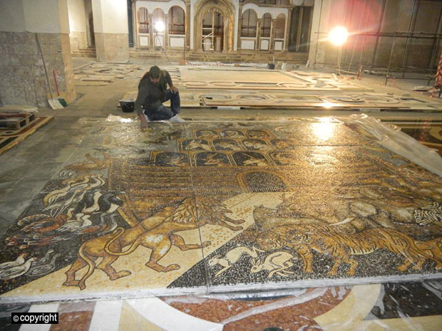 Лазини мозаици задивили Путина