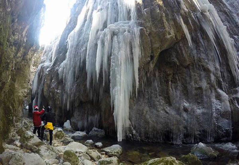 Прошли кањон Невидио окован ледом!