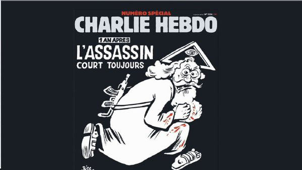 Шарли ебдо: Бог у крвавој одећи с пушком у руци