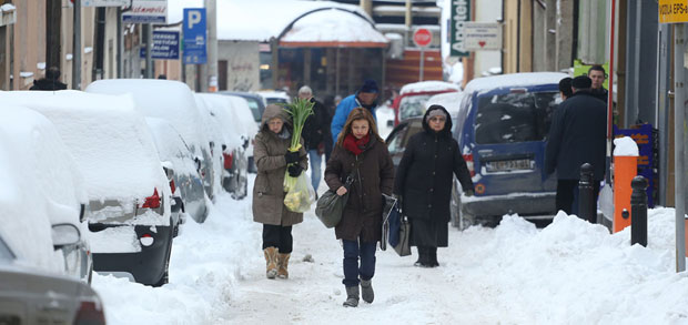 ЛЕДЕНИ ДАНИ ДО СРЕДЕ: Температура од -25 до -5