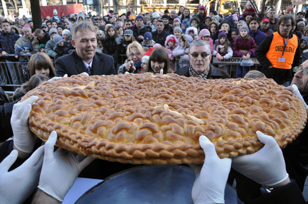 Чесница од 170 кг на Тргу Републике!