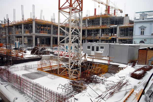 Мраз испразнио и - градилишта