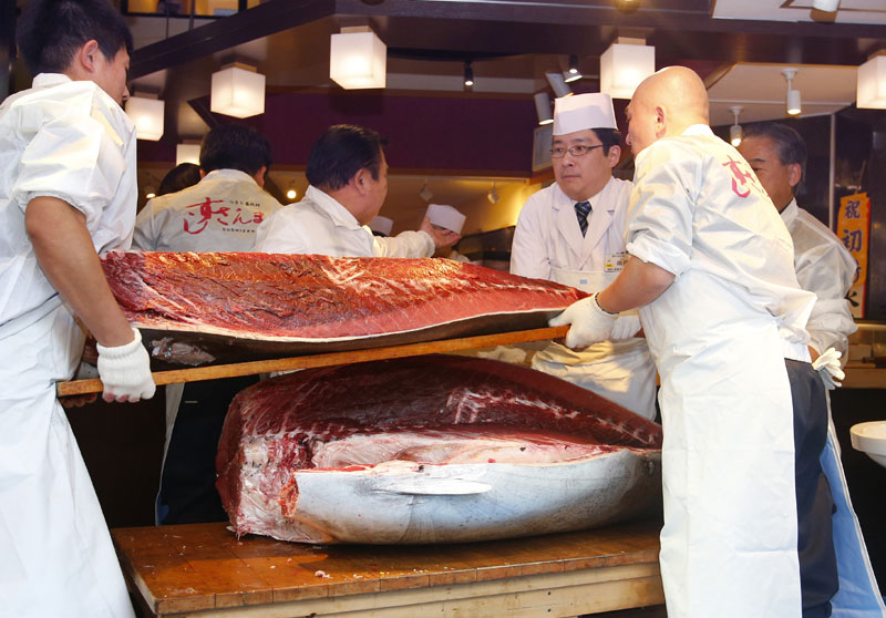 Атлантска туна продата за 108.500 евра у Токију