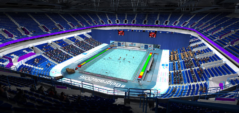 Ватерполисти тренирали у Арени, Савић истиче: Фаворити смо