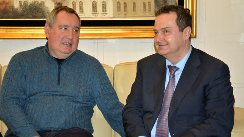 Рогозин стигао у Србију