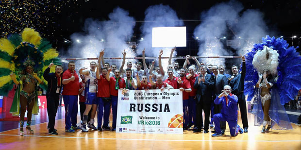 Одбојкаши Русије на ОИ, Француска и Пољска на турниру светских квалификација