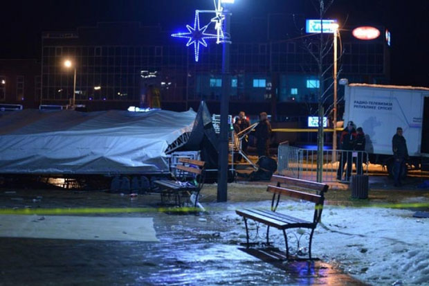 Ветар срушио бину после концерта Мирослава Илића