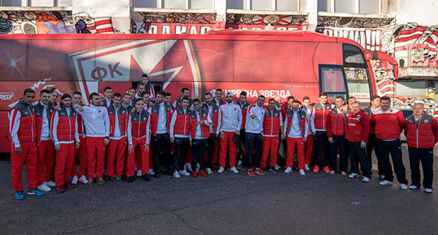 Звезда отпутовала у Словенију: Најбољи део тек следи