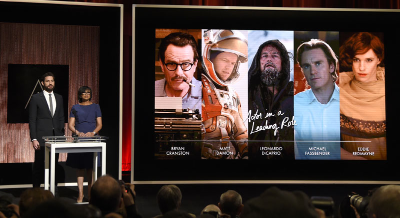 Саопштена листа номинованих за 88. доделу Оскара