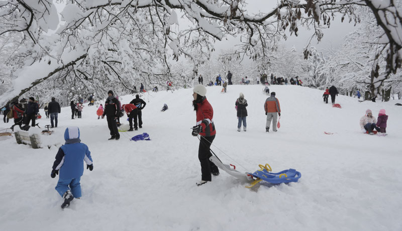 Снег и ветар отежавају саобраћај, многа села без струје