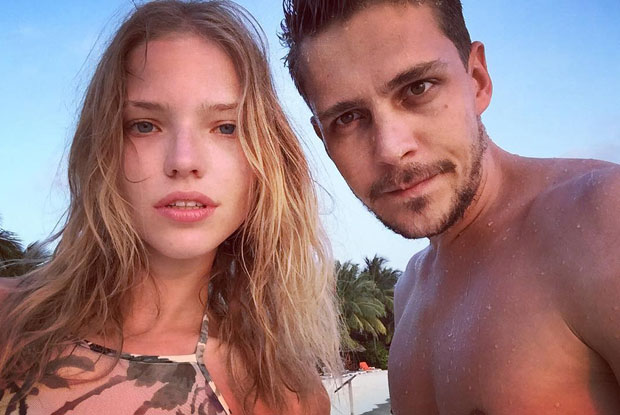 Милош Биковић у вези са руском манекенком