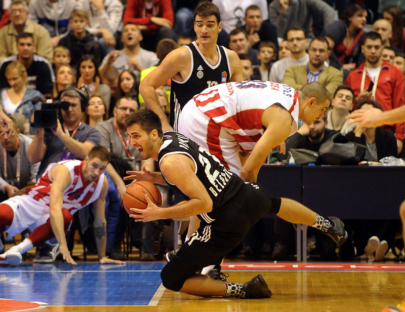 Партизан у улози аутсајдера у дербију: 13 сусрета - 10 победа