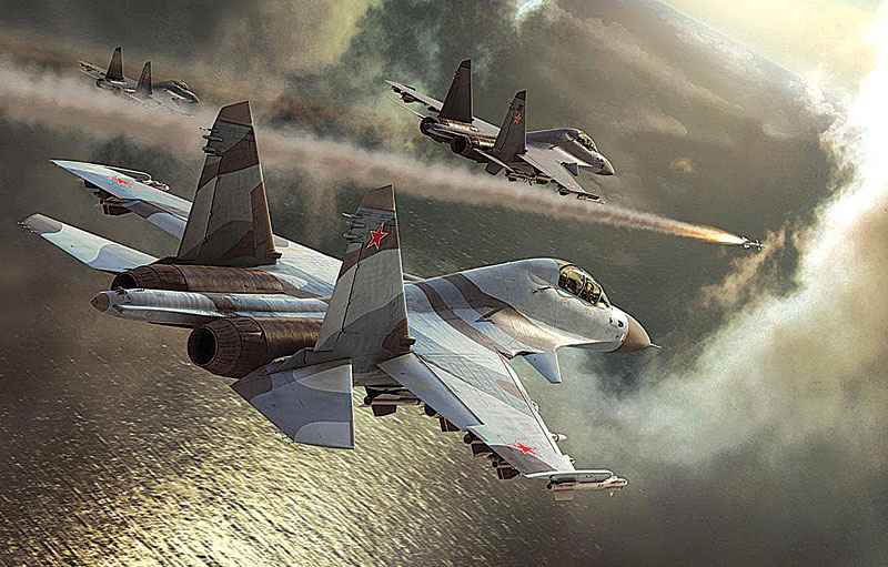 На Криму формирана ескадрила ловаца Су-30