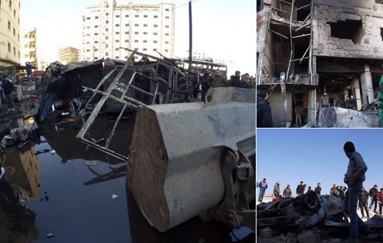 Три експлозије у Дамаску најмање 59 мртвих, више од 100 рањених