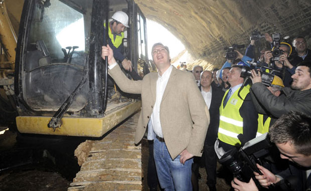 Пробијен тунел Савинац