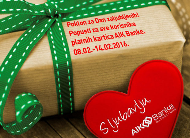 AIK Banka pripremila iznenađenja za Dan zaljubljenih!