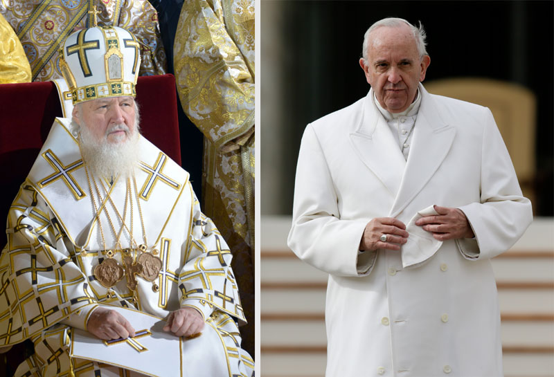 Патријарх Кирил и папа Фрања данас о мукама хришћана