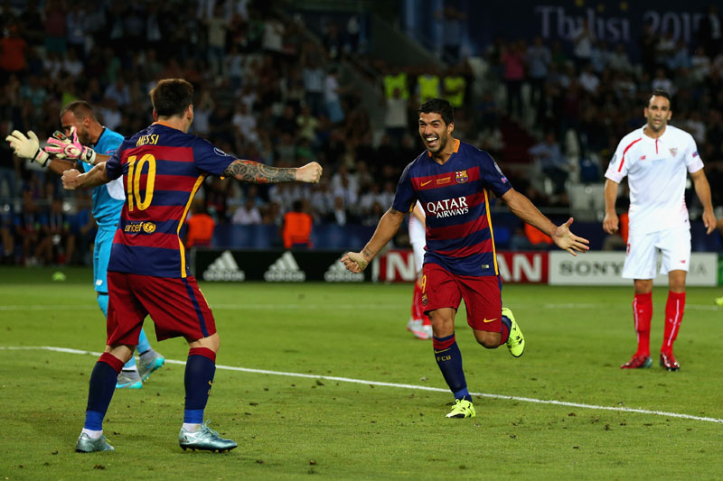 ВИДЕО: Меси и Суарез спектакуларно извели пенал